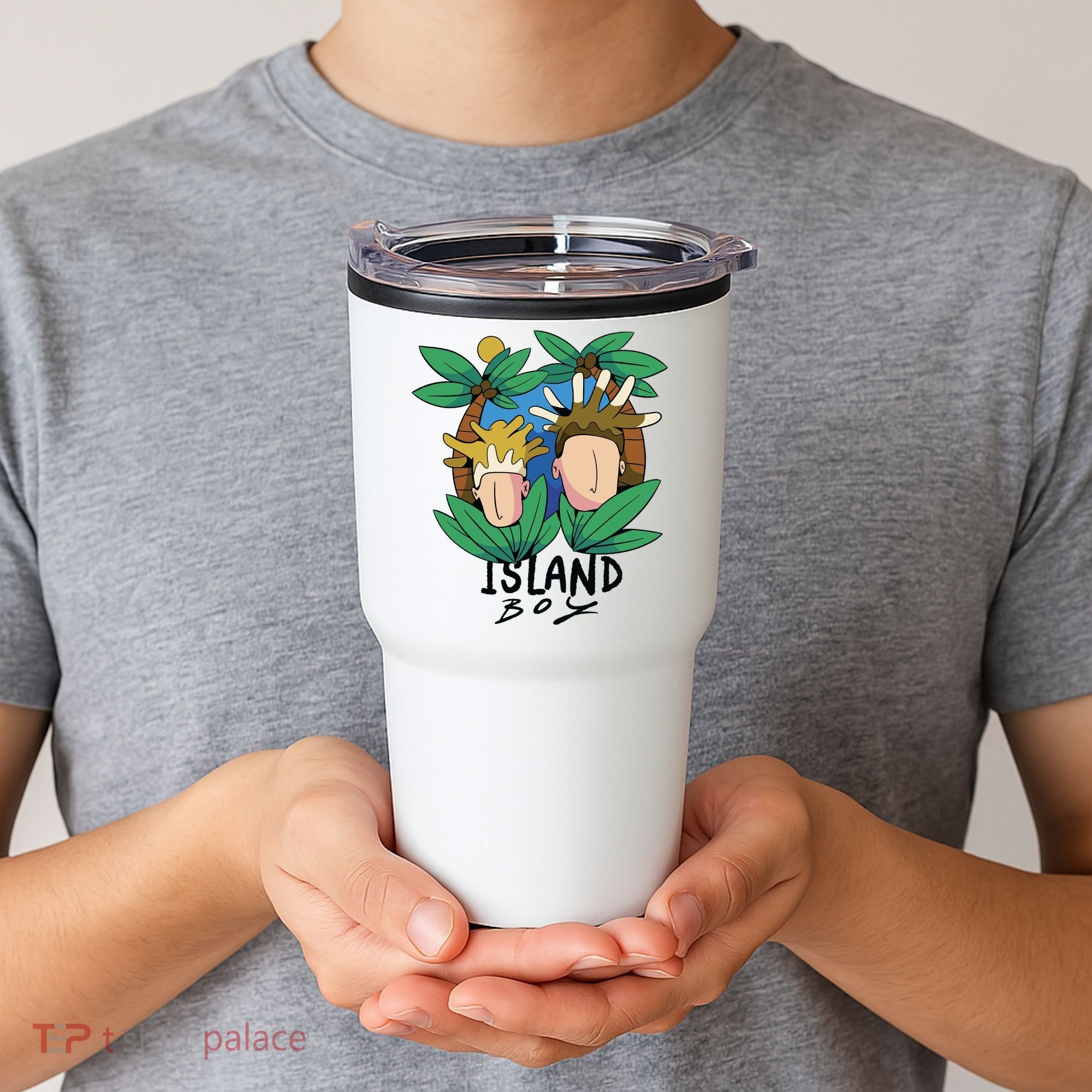 Island Boy Funny Tumbler