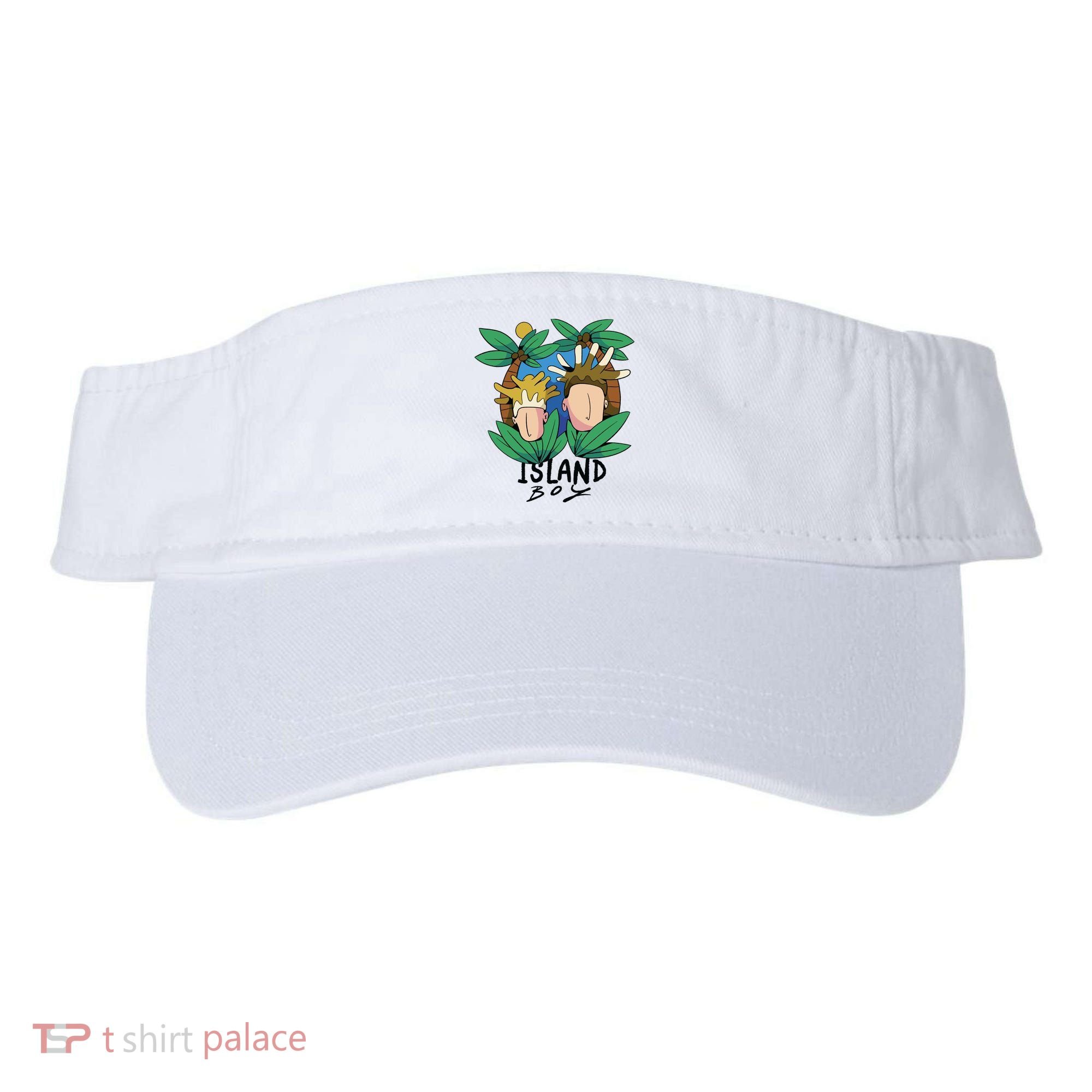 Island Boy Funny Visor