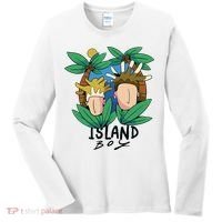 Island Boy Funny Women's Long Sleeve Shirt thumb 0