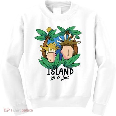Island Boy Funny Kids Sweatshirt