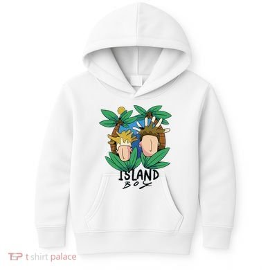 Island Boy Funny Kids Hoodie