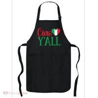 Italy Born Funny Ciao YAll Real Italian Apron thumb 0