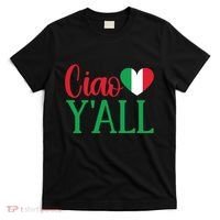 Italy Born Funny Ciao YAll Real Italian T-Shirt thumb 0