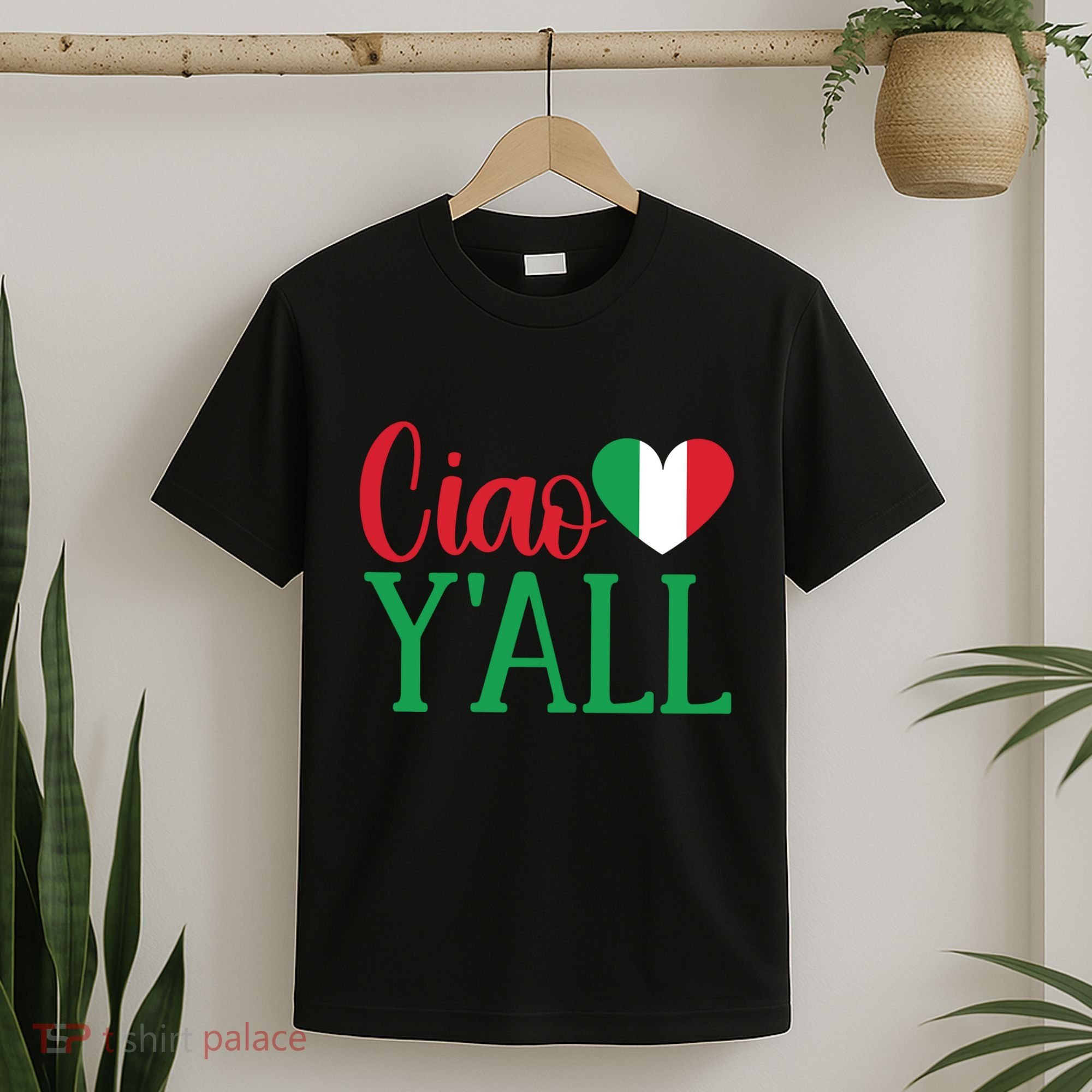 Italy Born Funny Ciao YAll Real Italian T-Shirt