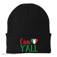 Italy Born Funny Ciao YAll Real Italian Beanie thumb 0
