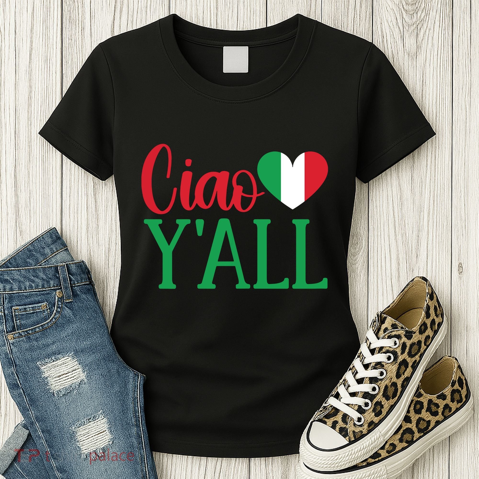 Italy Born Funny Ciao YAll Real Italian Women's T-Shirt
