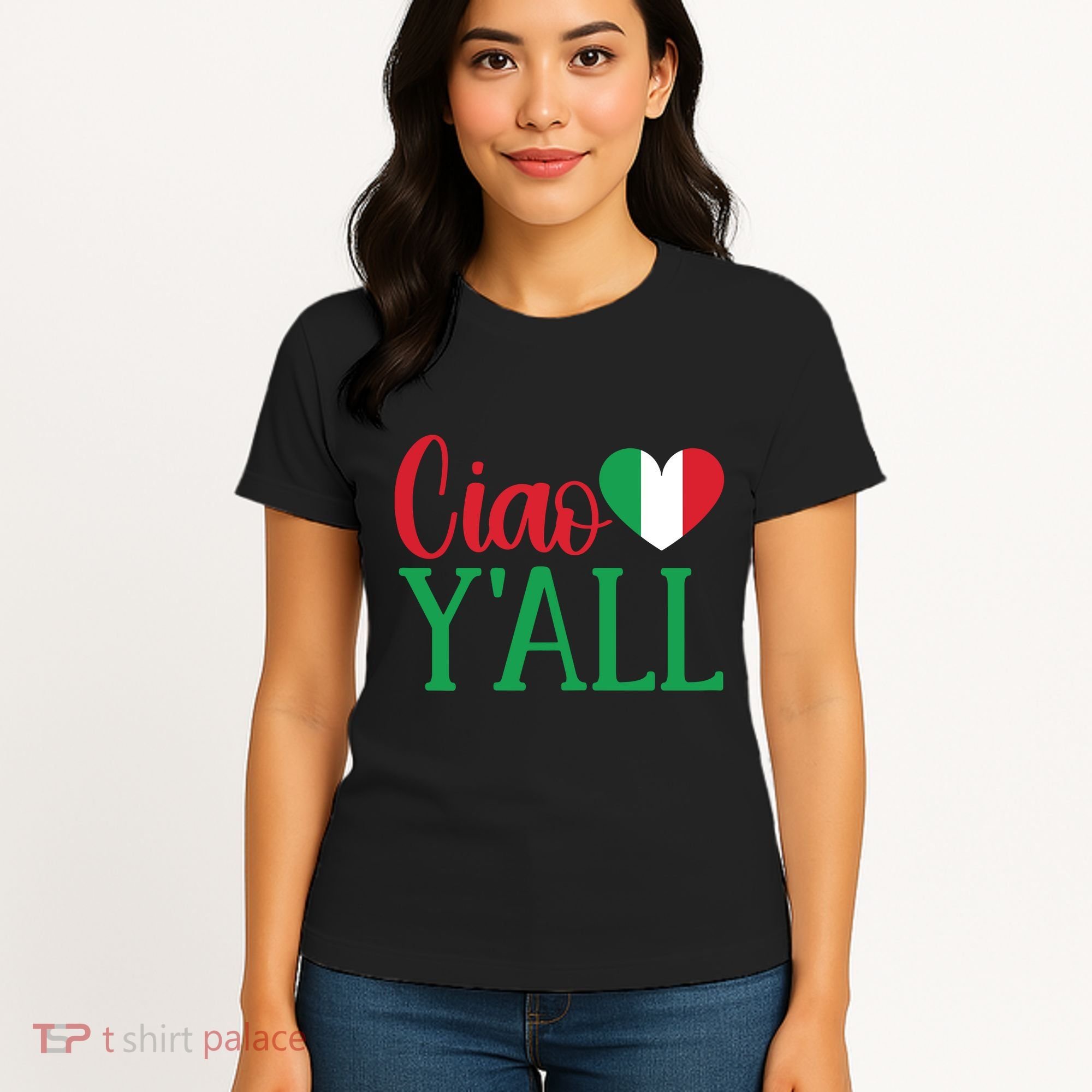 Italy Born Funny Ciao YAll Real Italian Women's T-Shirt