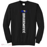 Ibrahimovic Bosnia Flag Last Name Coat Of Arm Emblem Crest Sweatshirt thumb 0