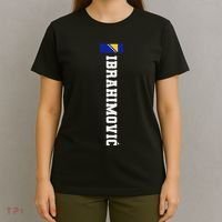 Ibrahimovic Bosnia Flag Last Name Coat Of Arm Emblem Crest T-Shirt thumb 4
