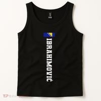 Ibrahimovic Bosnia Flag Last Name Coat Of Arm Emblem Crest Tank Top thumb 2
