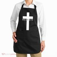 I Believe Faith Christian Cross Apron thumb 2