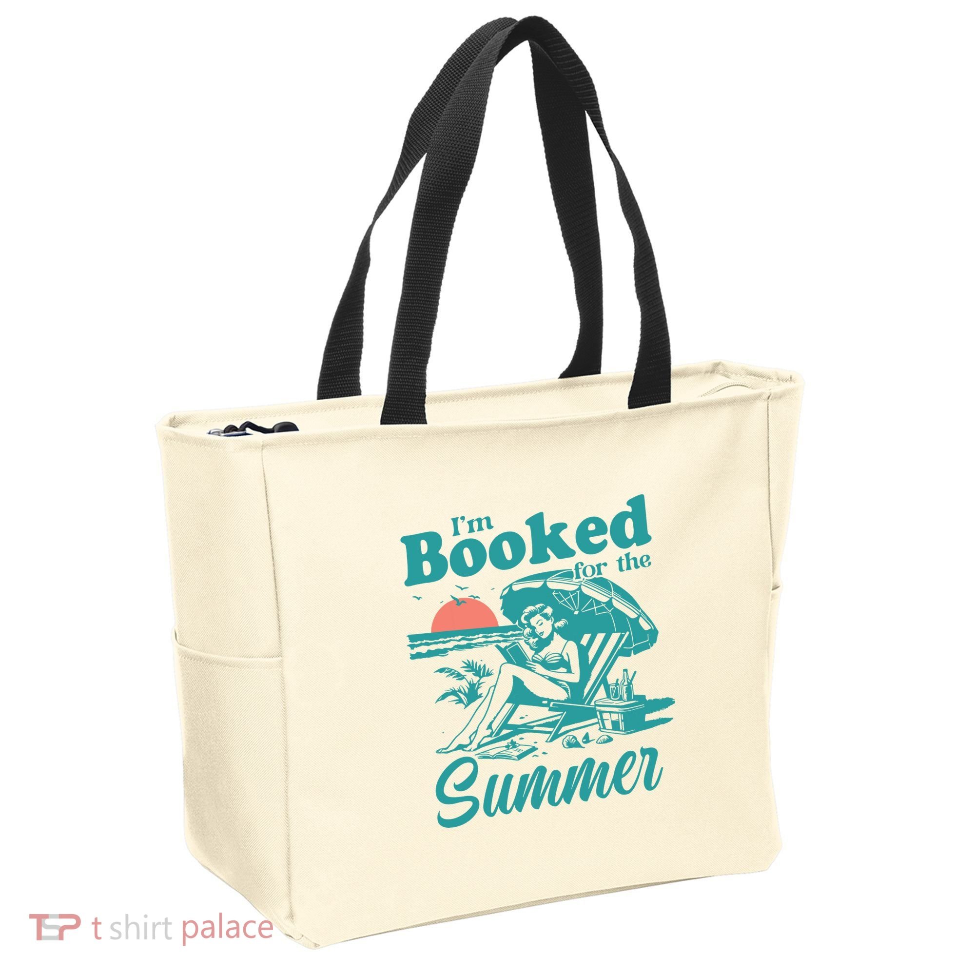 Im Booked For The Summer Book Girl Summer Coquette Tote Bag