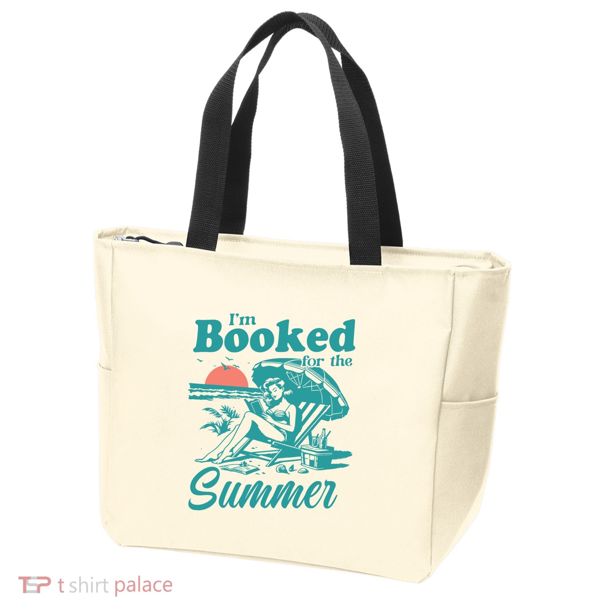 Im Booked For The Summer Book Girl Summer Coquette Tote Bag