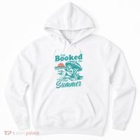 Im Booked For The Summer Book Girl Summer Coquette Hoodie thumb 0