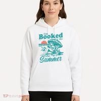 Im Booked For The Summer Book Girl Summer Coquette Hoodie thumb 5