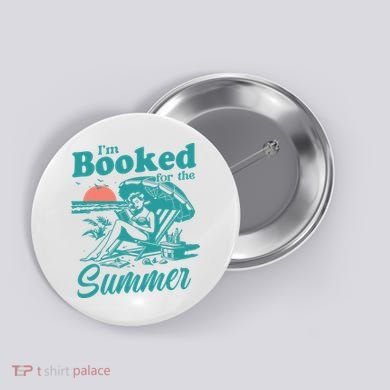 Im Booked For The Summer Book Girl Summer Coquette Button