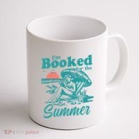 Im Booked For The Summer Book Girl Summer Coquette Coffee Mug thumb 1