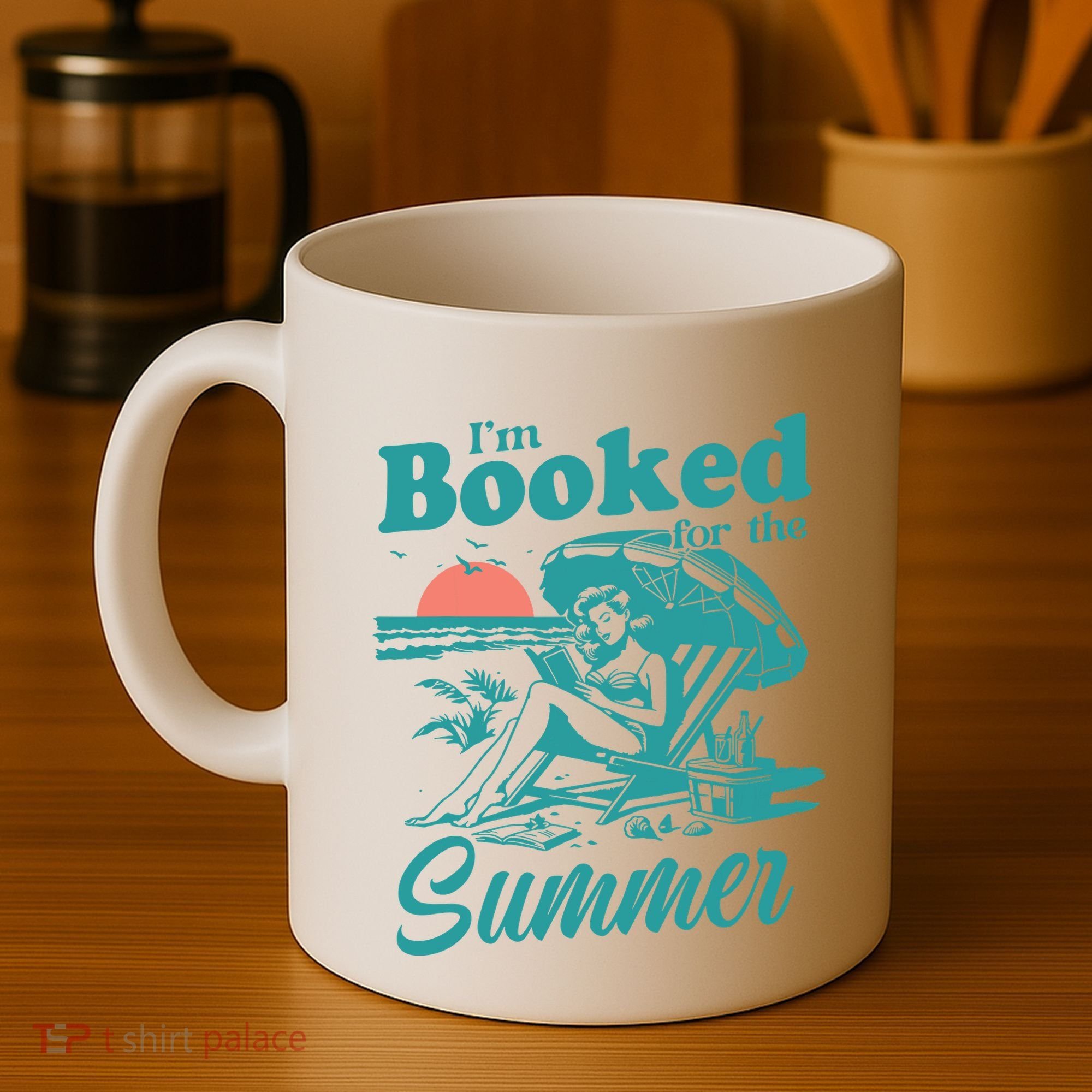 Im Booked For The Summer Book Girl Summer Coquette Coffee Mug