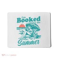 Im Booked For The Summer Book Girl Summer Coquette Mousepad thumb 0
