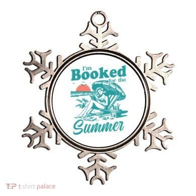 Im Booked For The Summer Book Girl Summer Coquette Ornament