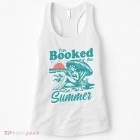 Im Booked For The Summer Book Girl Summer Coquette Women's Tank Top thumb 0
