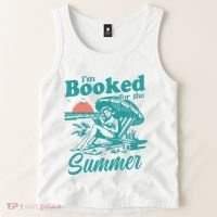 Im Booked For The Summer Book Girl Summer Coquette Tank Top thumb 2