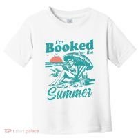 Im Booked For The Summer Book Girl Summer Coquette Toddler T-Shirt thumb 0