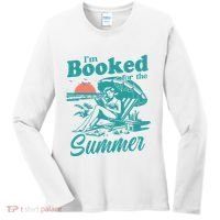 Im Booked For The Summer Book Girl Summer Coquette Women's Long Sleeve Shirt thumb 0