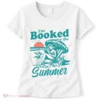 Im Booked For The Summer Book Girl Summer Coquette Women's T-Shirt thumb 0