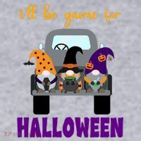 Ill Be Gnome For Halloween Cute Festive Women's Sweatshirt thumb 2