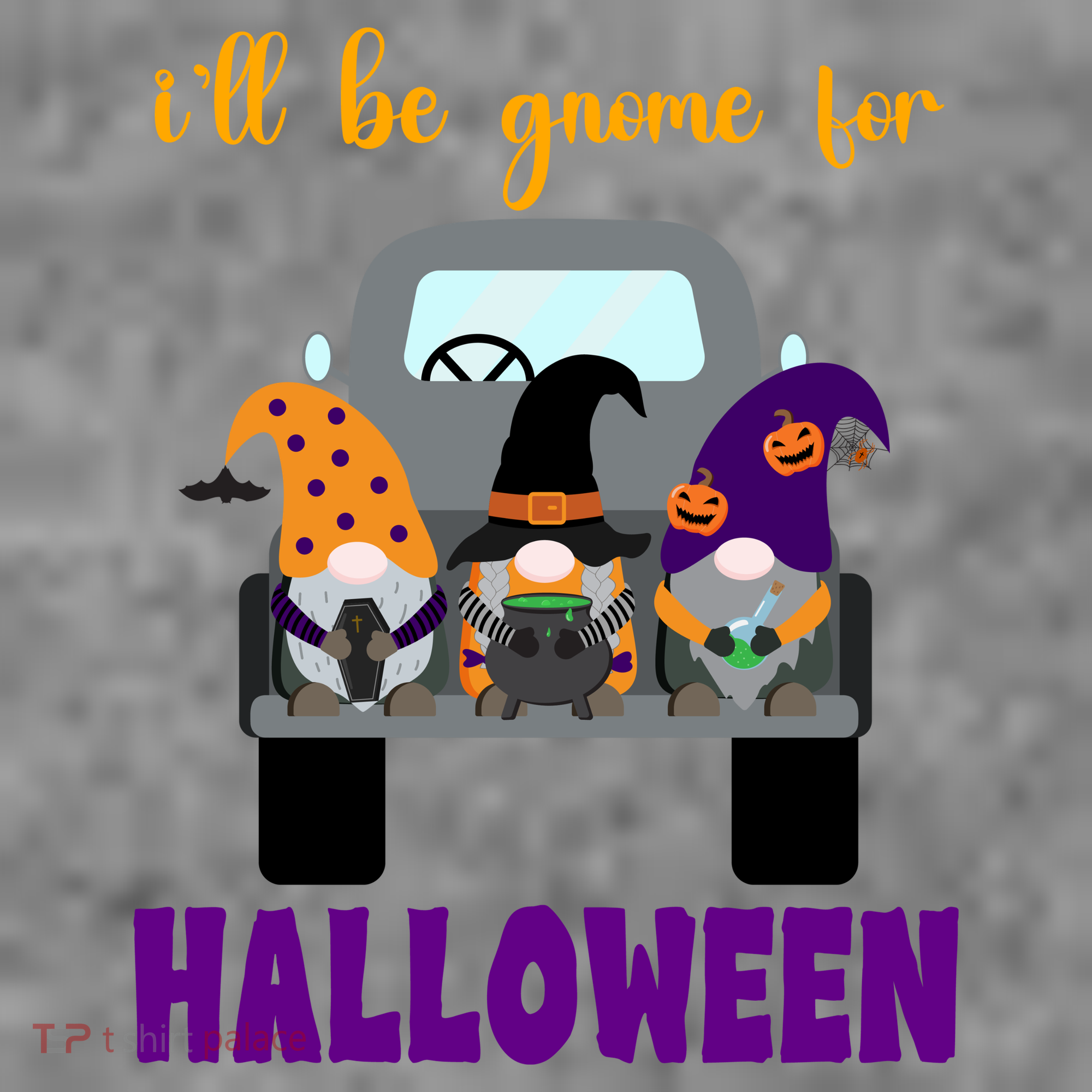 Ill Be Gnome For Halloween Cute Festive Toddler Hoodie