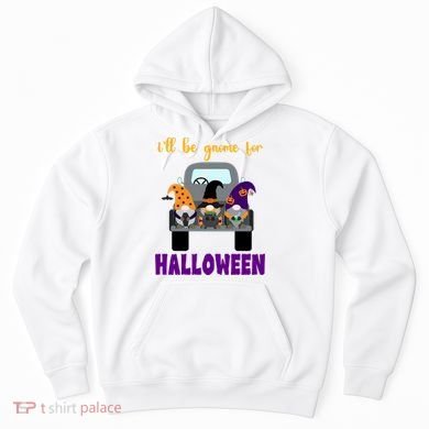 Ill Be Gnome For Halloween Cute Festive Hoodie