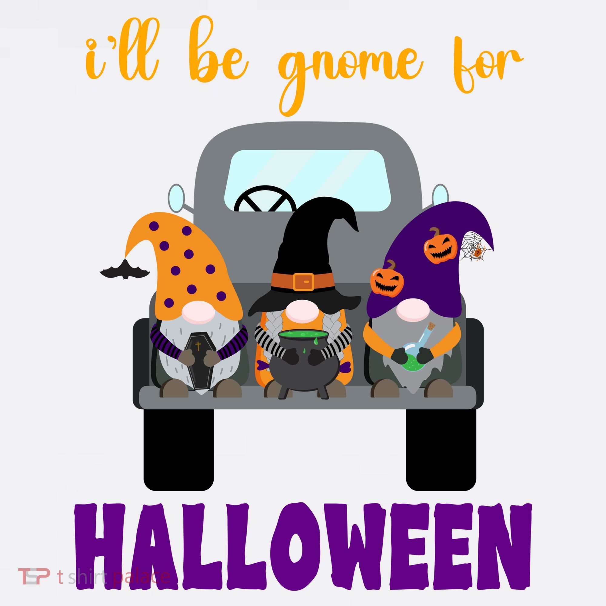 Ill Be Gnome For Halloween Cute Festive Sweatshirt