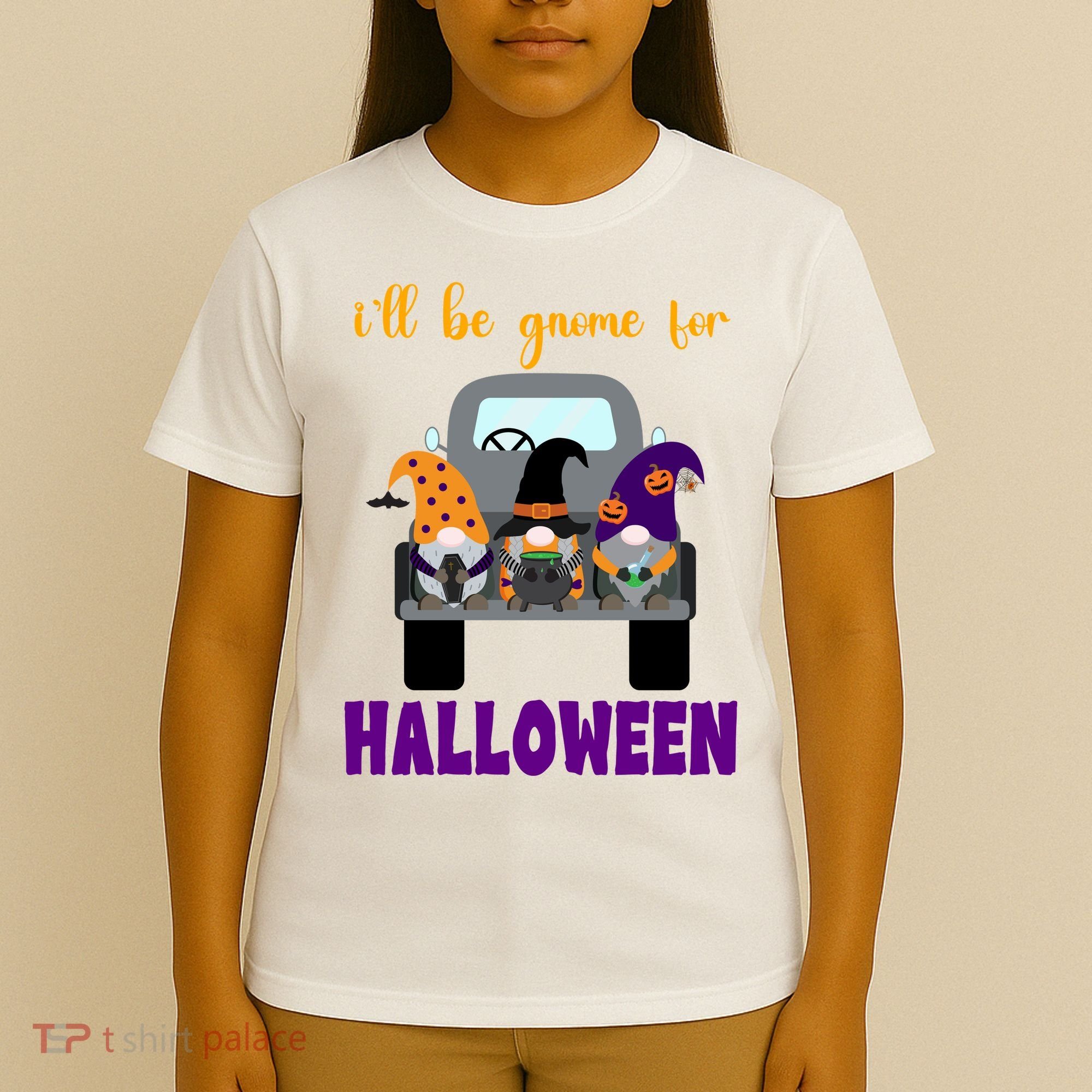 Ill Be Gnome For Halloween Cute Festive T-Shirt