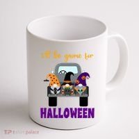 Ill Be Gnome For Halloween Cute Festive Coffee Mug thumb 1