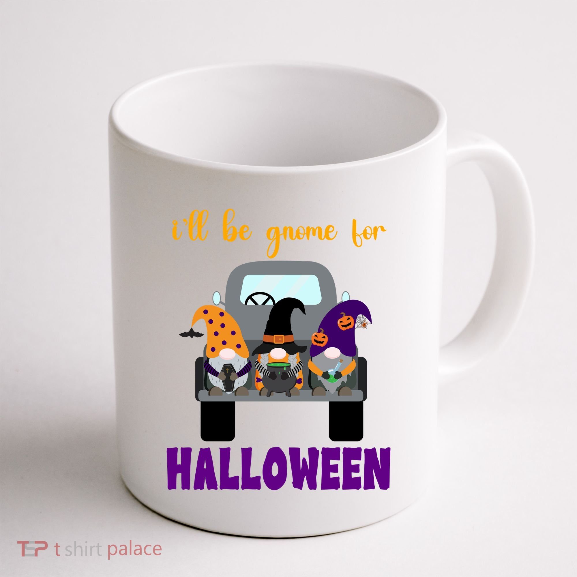 Ill Be Gnome For Halloween Cute Festive Coffee Mug