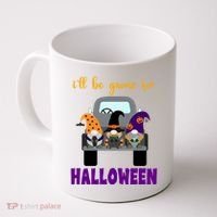 Ill Be Gnome For Halloween Cute Festive Coffee Mug thumb 0
