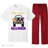 Ill Be Gnome For Halloween Cute Festive Pajama Set thumb 0