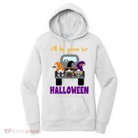 Ill Be Gnome For Halloween Cute Festive Women's Hoodie thumb 0