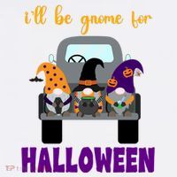 Ill Be Gnome For Halloween Cute Festive Women's Hoodie thumb 2