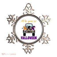 Ill Be Gnome For Halloween Cute Festive Ornament thumb 0