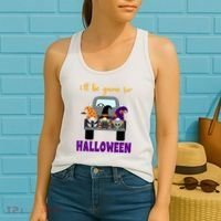 Ill Be Gnome For Halloween Cute Festive Women's Tank Top thumb 2