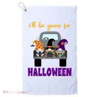 Ill Be Gnome For Halloween Cute Festive Golf Towel thumb 0