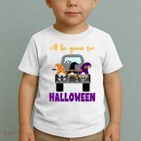 Ill Be Gnome For Halloween Cute Festive Toddler T-Shirt thumb 2
