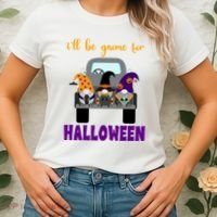 Ill Be Gnome For Halloween Cute Festive Women's T-Shirt thumb 2