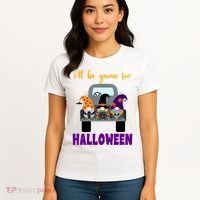Ill Be Gnome For Halloween Cute Festive Women's T-Shirt thumb 4