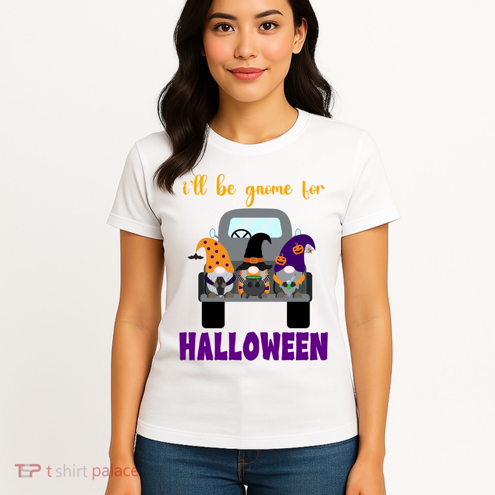 Ill Be Gnome For Halloween Cute Festive Women's T-Shirt