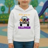 Ill Be Gnome For Halloween Cute Festive Kids Hoodie thumb 3
