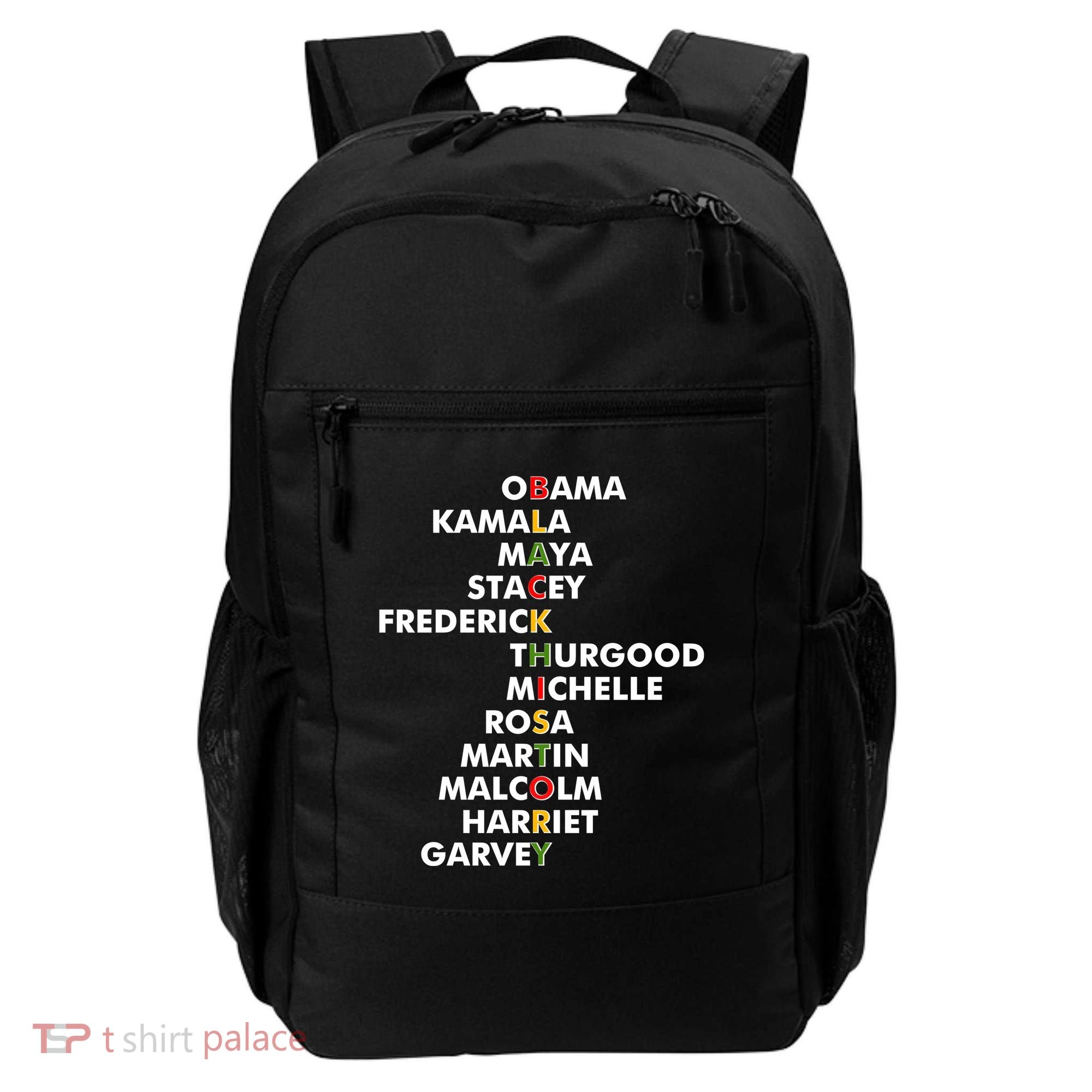 Important Black History Leaders Celebrate Black History Backpack