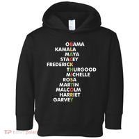 Important Black History Leaders Celebrate Black History Toddler Hoodie thumb 0
